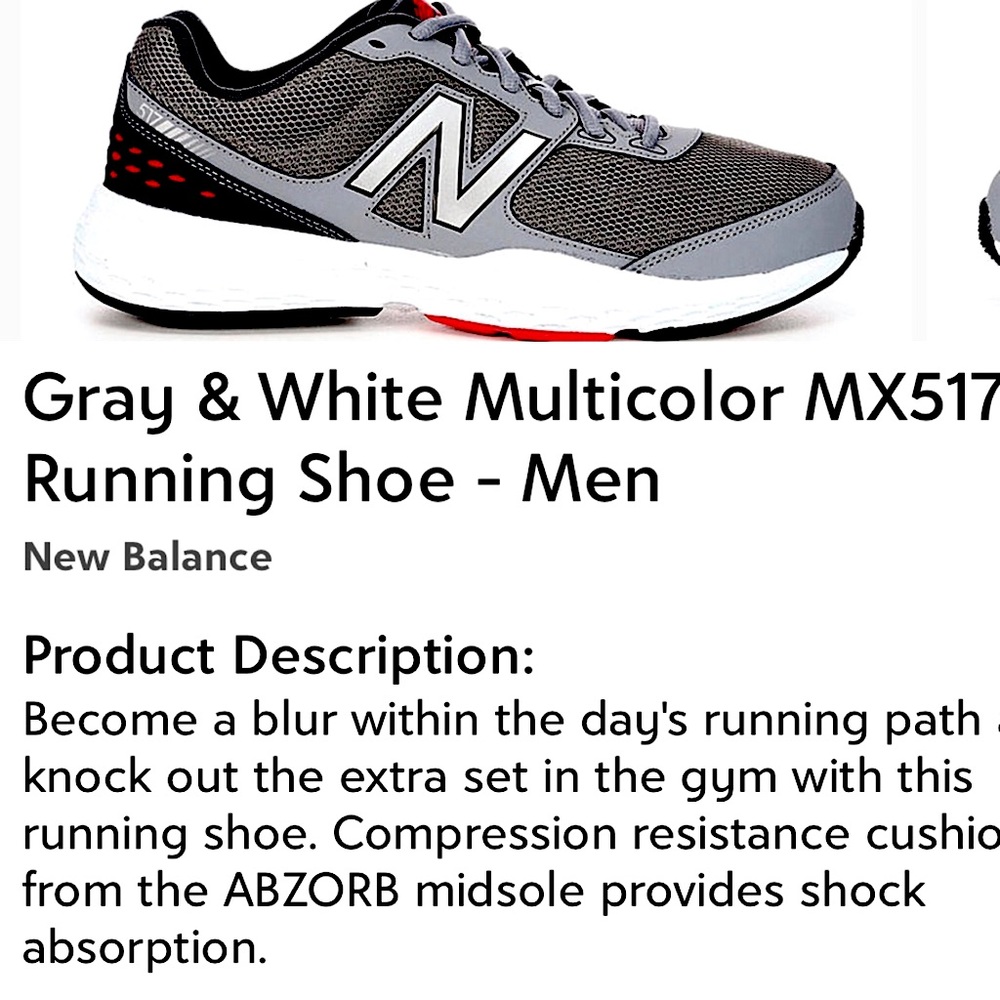 Brand New Men’s New Balance
